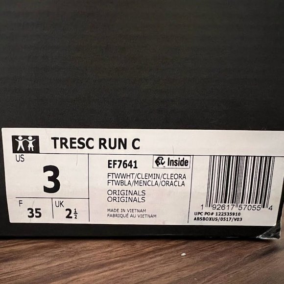 Adidas Originals Tresc Run C Kids' Running Shoes - Picture 11 of 12